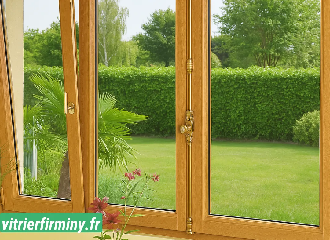 Installation de fenêtre en bois sur mesure Firminy